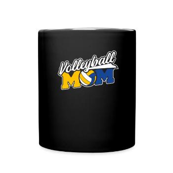 Volleyball Beach Volleyball - Full Colour Mug - black - Front