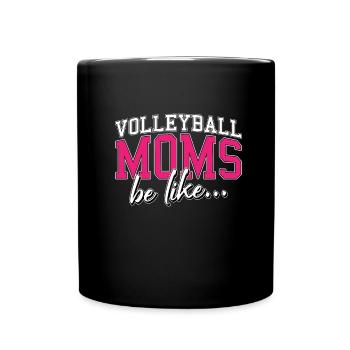 Volleyball Volleyball de plage - Mug uni - noir - Devant