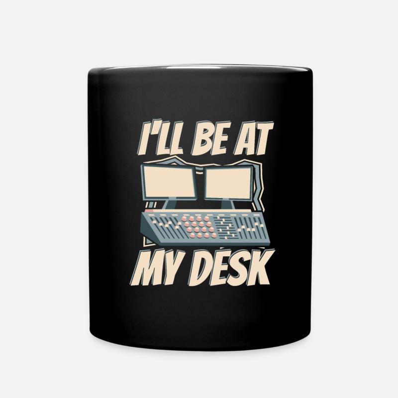 Ingénieur du son Tontechniker - Mug uni - noir