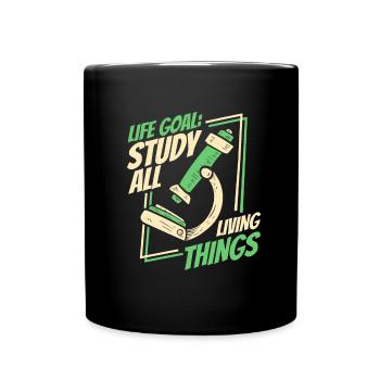 Biology Biologist Scientist - Full Colour Mug - black - Front