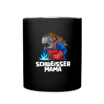 Schmied Schlosser Metallbauer Eisen - Tasse einfarbig - Schwarz - Vorne