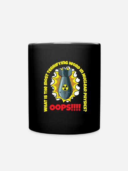 Physik Physiker - Tasse einfarbig - Schwarz