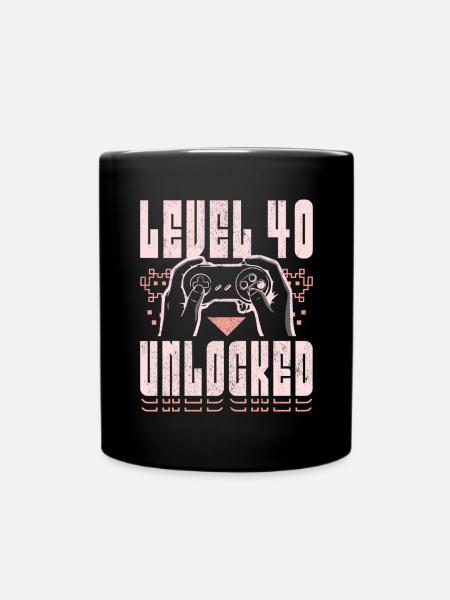 Jeux Vidéo Vintage 1984 40 Ans Anniversaire Gamer - Mug uni - noir