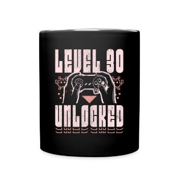 Vintage Video Games 1994 30 Years Anniversary Gamer - Full Colour Mug - black - Front