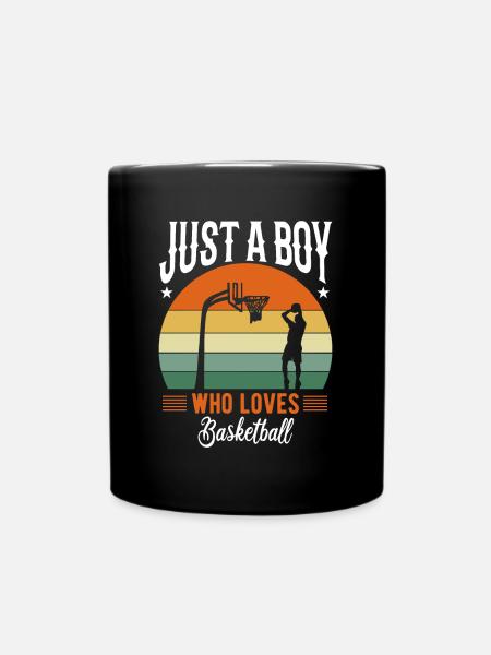 Basketball - Mug uni - noir
