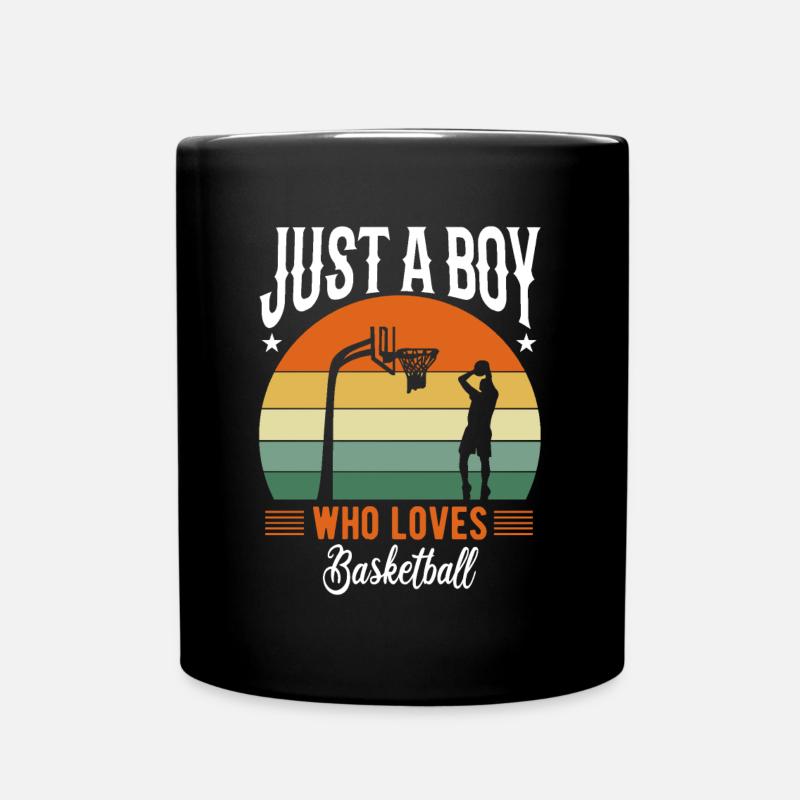 Basketball - Mug uni - noir