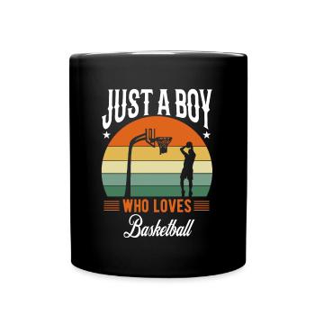 Basketball - Full Colour Mug - black - Front