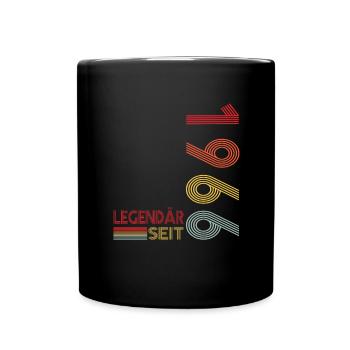 Geburtstag Geboren 1966 Mann Legendär seit 1966 - Tasse einfarbig - Schwarz - Vorne