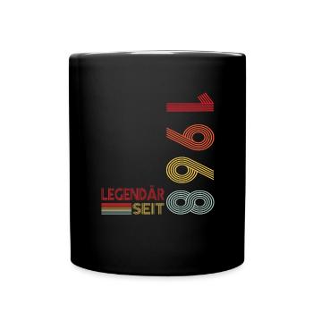 Geburtstag Geboren 1968 Mann Legendär seit 1968 - Tasse einfarbig - Schwarz - Vorne