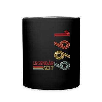 Geburtstag Geboren 1969 Mann Legendär seit 1969 - Tasse einfarbig - Schwarz - Vorne
