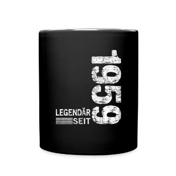Geburtstag Geboren 1959 Mann Legendär seit 1959 - Tasse einfarbig - Schwarz - Vorne