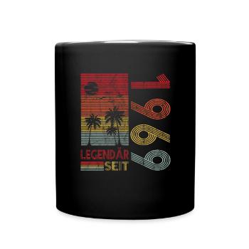 Geburtstag Geboren 1969 Mann Legendär seit 1969 - Tasse einfarbig - Schwarz - Vorne
