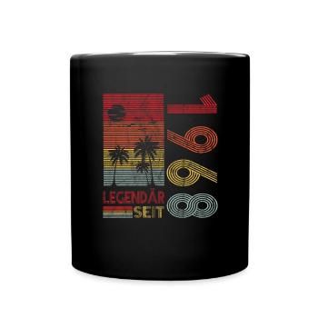 Geburtstag Geboren 1968 Mann Legendär seit 1968 - Tasse einfarbig - Schwarz - Vorne
