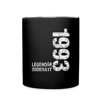 Geburtstag Geboren 1993 Mann Legendär seit 1993 - Tasse einfarbig - Schwarz - Vorne