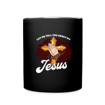 Professeur de religion Éducation religieuse - Mug uni - noir - Devant
