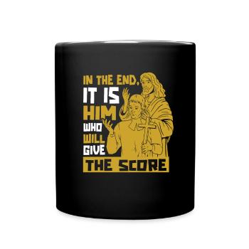 Professeur de religion Éducation religieuse - Mug uni - noir - Devant