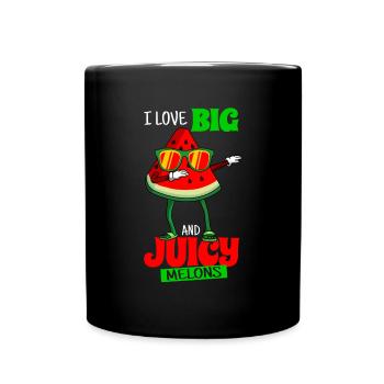 Watermelon - Full Colour Mug - black - Front
