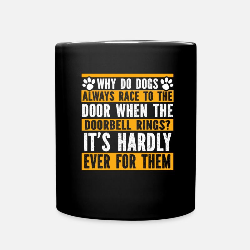 Hundetrainer Hundetrainer - Tasse einfarbig - Schwarz