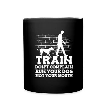 Dresseur de chiens Dresseur de chiens - Mug uni - noir - Devant