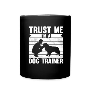 Dresseur de chiens Dresseur de chiens - Mug uni - noir - Devant