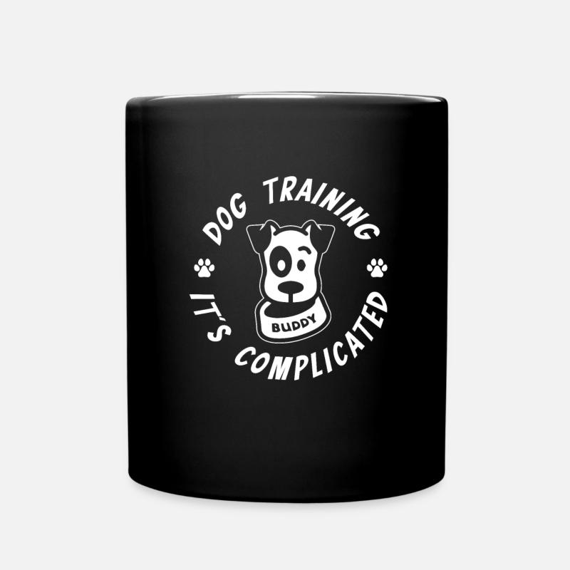 Hundetrainer Hundetrainer - Tasse einfarbig - Schwarz