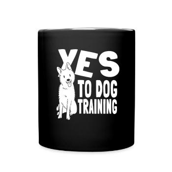 Dresseur de chiens Dresseur de chiens - Mug uni - noir - Devant