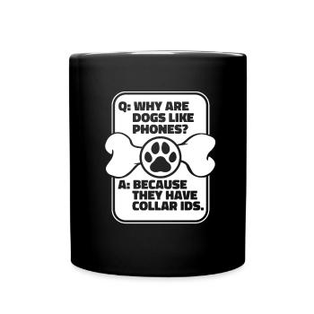 Dresseur de chiens Dresseur de chiens - Mug uni - noir - Devant