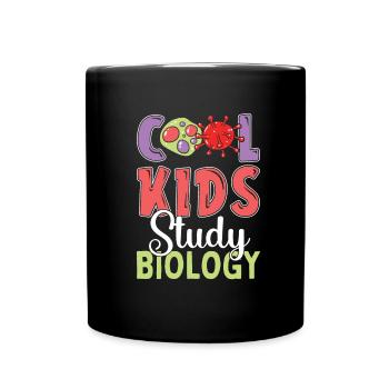 Biology Biologist Children Biology - Full Colour Mug - black - Front
