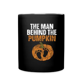 Grossesse d’Halloween - Mug uni - noir - Devant