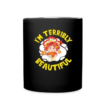Physics Phyiker Niedlich Nuclear Physics - Full Colour Mug - black - Front