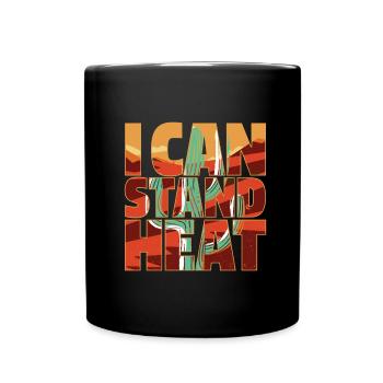 Cactus Garden Drôle - Mug uni - noir - Devant