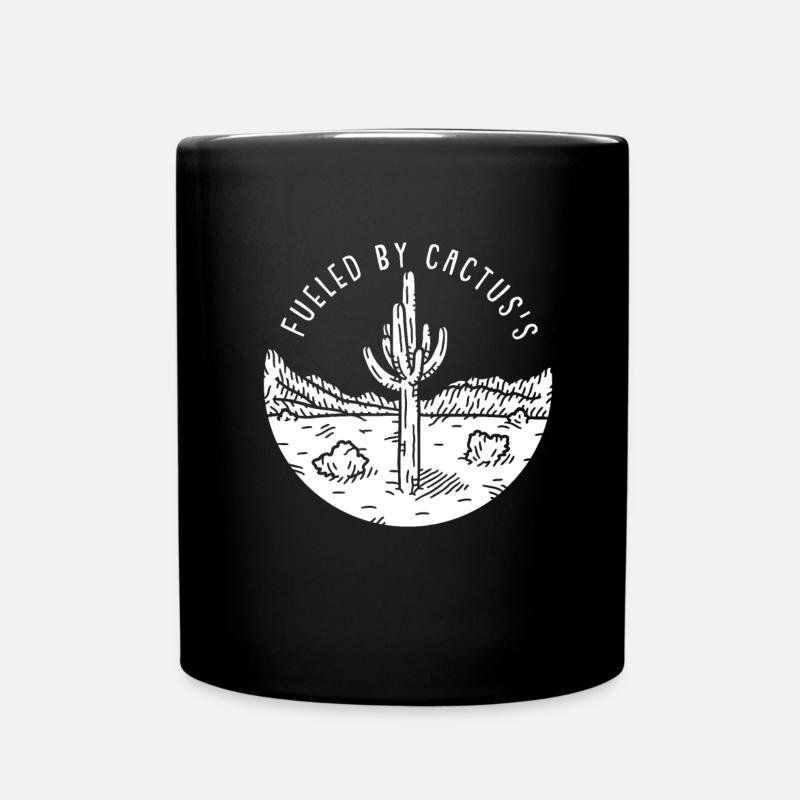 Kaktus Garten Kaktus - Tasse einfarbig - Schwarz