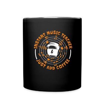 Music Teacher Music Teacher Coffee - Full Colour Mug - black - Front