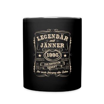 Légendes Janvier 1995 Né en 1995 - Mug uni - noir - Devant