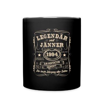 Legends January 1994 Born 1994 - Full Colour Mug - black - Front