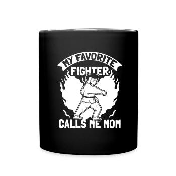 Taekwondo Fighter Taekwondo Mama - Full Colour Mug - black - Front