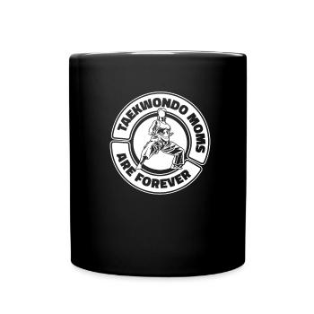 Taekwondo Mama - Mug uni - noir - Devant
