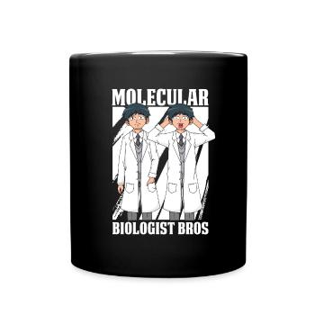 Biology Biologist Molecular biologist - Full Colour Mug - black - Front