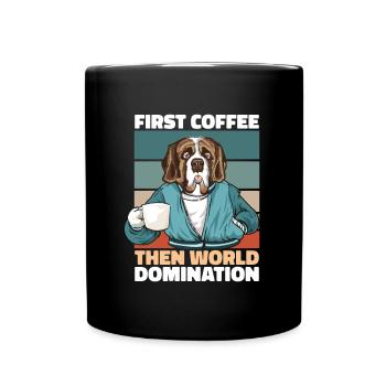 St. Bernard coffee - Full Colour Mug - black - Front