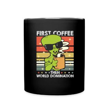 Alien Alien Sunglasses Café - Mug uni - noir - Devant