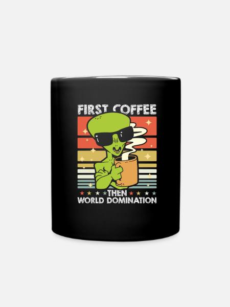 Alien Alien Sunglasses Café - Mug uni - noir