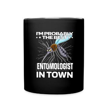 Entomologie Entomologiste Insecte Moustique - Mug uni - noir - Devant