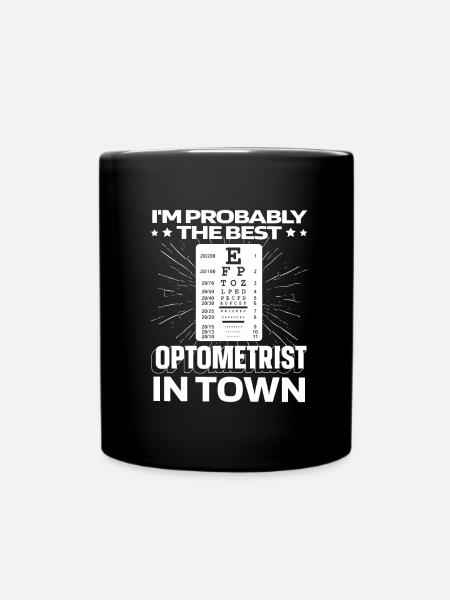 Opticien Opticien Drôle - Mug uni - noir