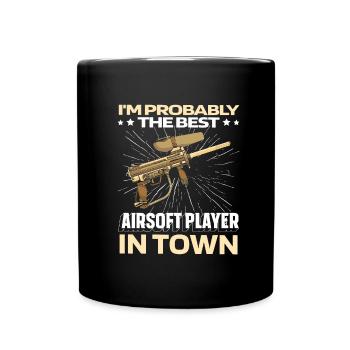 Airsoft drôle - Mug uni - noir - Devant