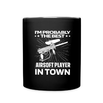 Airsoft drôle - Mug uni - noir - Devant