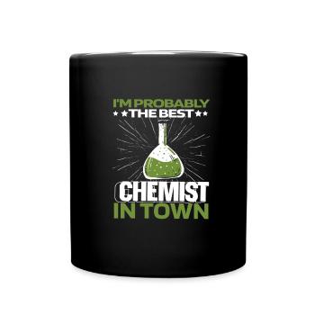 Chemistry Chemist Funny - Full Colour Mug - black - Front