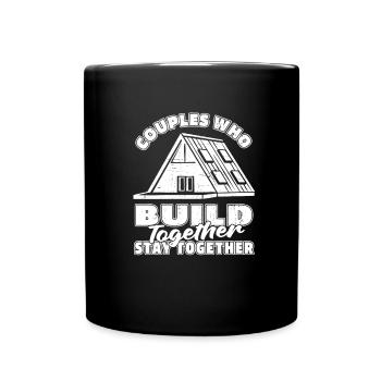 Architecte Architecture Couple - Mug uni - noir - Devant