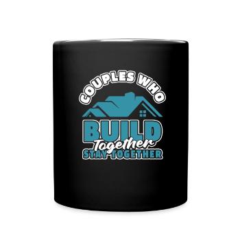 Architecte Architecture Couple - Mug uni - noir - Devant