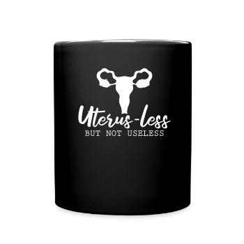 Hystérectomie Lustig - Mug uni - noir - Devant