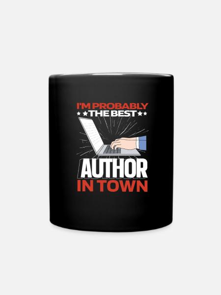 Écrivain Auteur Lustig - Mug uni - noir